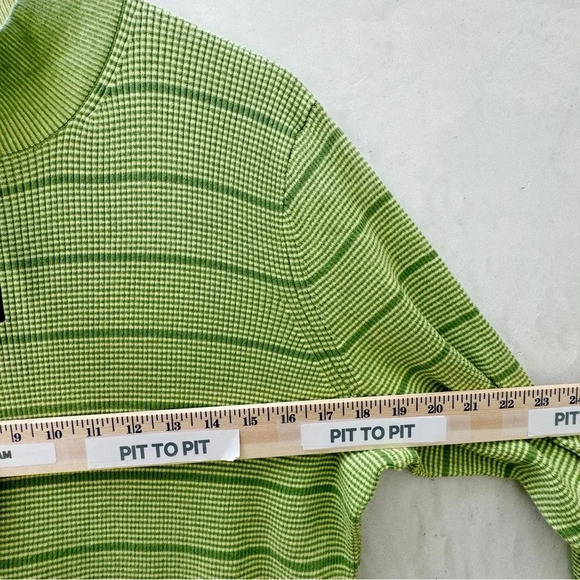 NWT House of Aama || High Neck Maxi Knit Dress in Vivid Green XXL - Picture 10 of 10